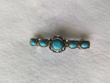 Load image into Gallery viewer, Turquoise Hair Barrettes, Boho Turquoise Hair Barrettes, Western Hair Clips, Cowgirl Hair Clips, Decorative Women Barrettes