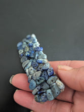 Load image into Gallery viewer, Rectangular Blue Jasper Hair Clip, Aqua Essence Hair Accessories