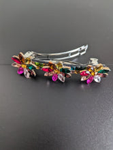 Load image into Gallery viewer, Multicolor Flower Barrettes for Her, Colorful Hair Clips
