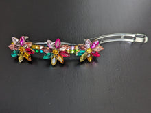 Load image into Gallery viewer, Multicolor Flower Barrettes for Her, Colorful Hair Clips