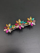 Load image into Gallery viewer, Multicolor Flower Barrettes for Her, Colorful Hair Clips
