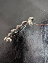 Load image into Gallery viewer, Elegant Clear Rhinestone Butterfly Barrette for Any Occasion.