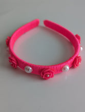 Load image into Gallery viewer, Hot Pink Headband for Girls, School Girl Headband, Colorful Headbands, Affordable Gifts for Girls, Moms with Daughters