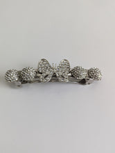 Load image into Gallery viewer, Elegant Clear Rhinestone Butterfly Barrette for Any Occasion.