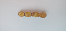 Load image into Gallery viewer, Brown Shell Barrette, Shell Barrette, Nature Shells, Hair Clip, Causal Wear Barrettes, Hair Accessories, Tan Clips

