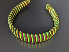 Load image into Gallery viewer, Multicolor Woven Non Slip Fashion Headbands, African Hairband for teens and Women, Ethic Headbands for Her
