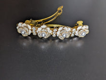 Load image into Gallery viewer, Lovely Faux Pearl Flower Barrette for all Women.
