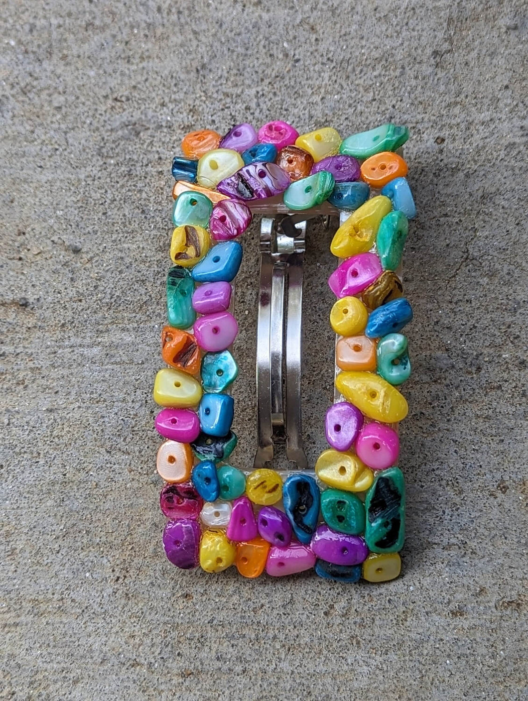 Festive Multi-Color Shell Hair Clips for Teens, Young Women & Mature Ladies